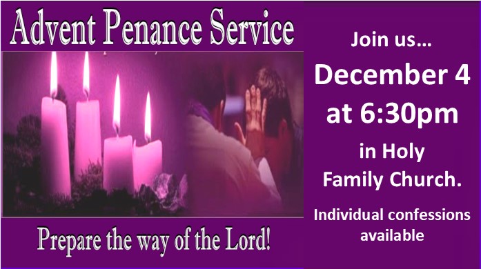 Advent Penance Service