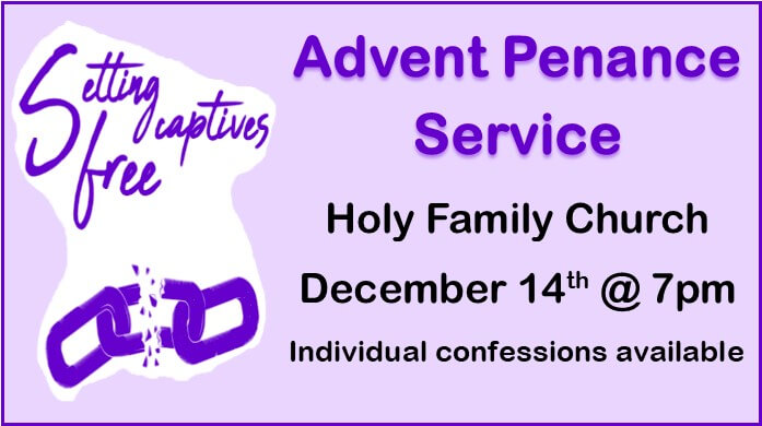 Advent Penance Service - Setting Captives Free