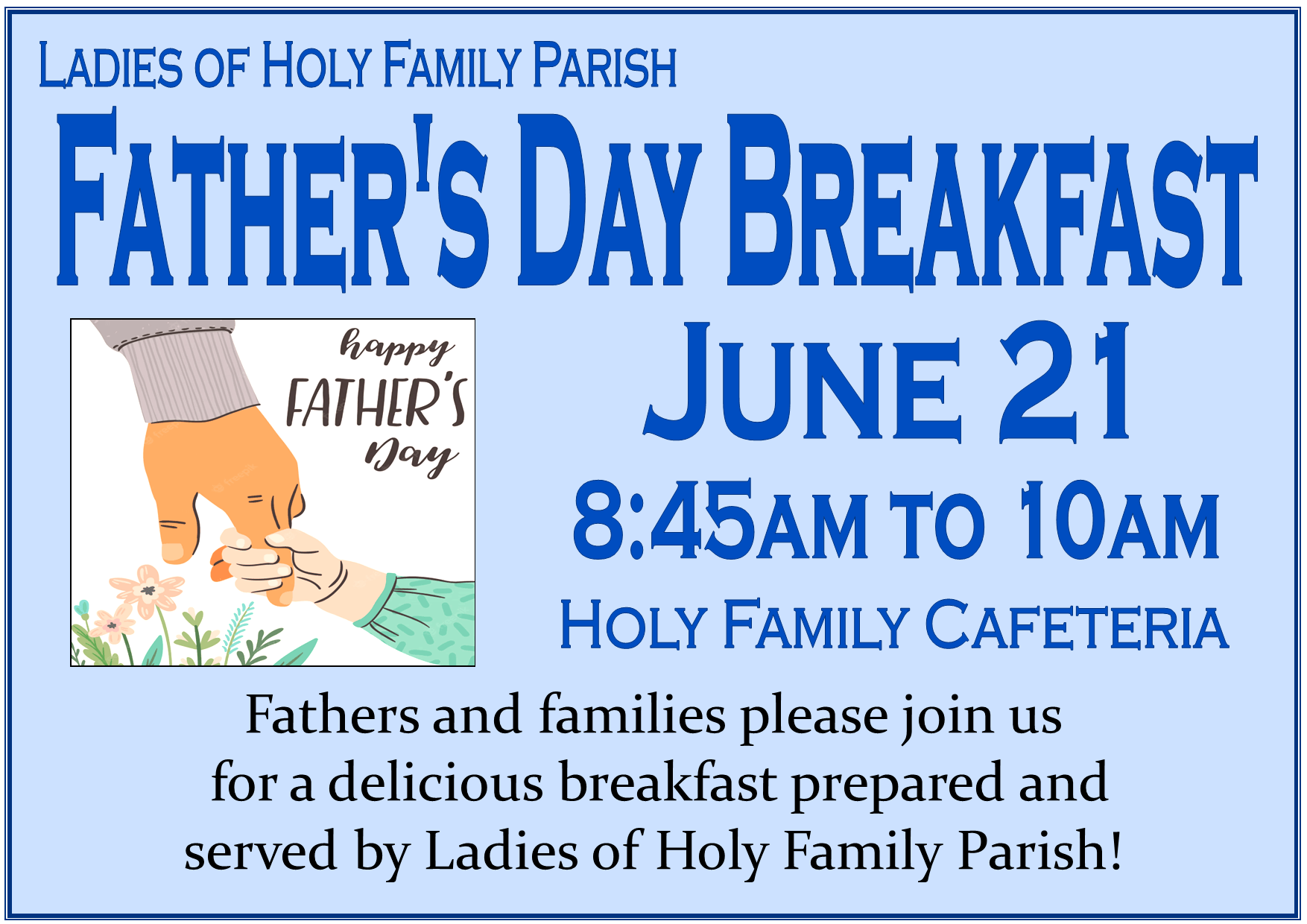Father's Day Breakfast
