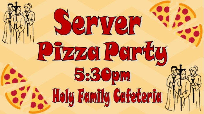 Server Pizza Party