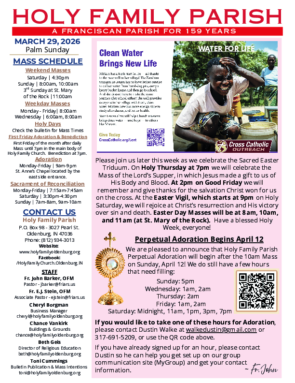 Palm Sunday <br> March 29, 2026