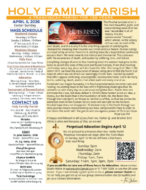 Easter Sunday<br>April 5, 2026