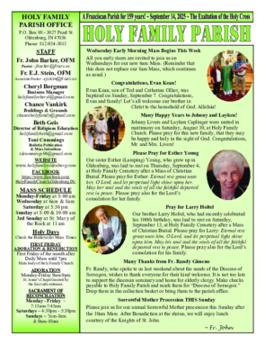 The Exaltation of the Holy Cross<br>September 14, 2025