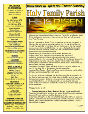 Easter ~ April 20, 2025